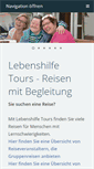 Mobile Screenshot of lebenshilfe-tours.de